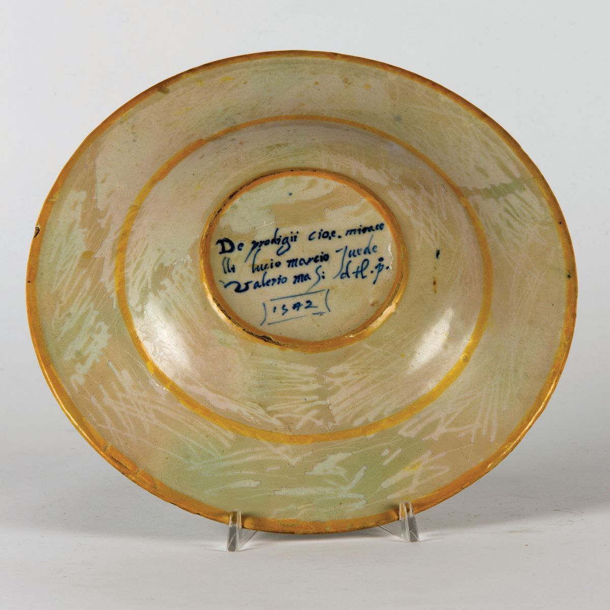 Piatto Urbino, Bottega di Guido di Merlino, 1542
