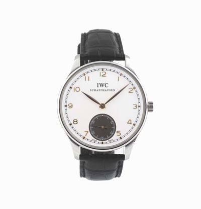 Iwc, Portoghese, Cassa No. 3597445, Ref. 5454, Orologio da Polso, in Acciaio, Impermeabile, Caric...