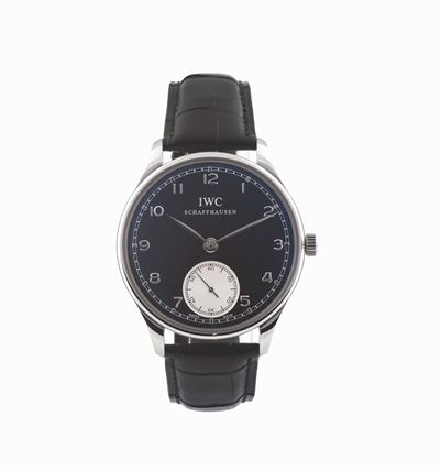 Iwc, Portoghese, Cassa No. 3571204, Ref. 5454, Orologio da Polso, in Acciaio, Impermeabile, Caric...