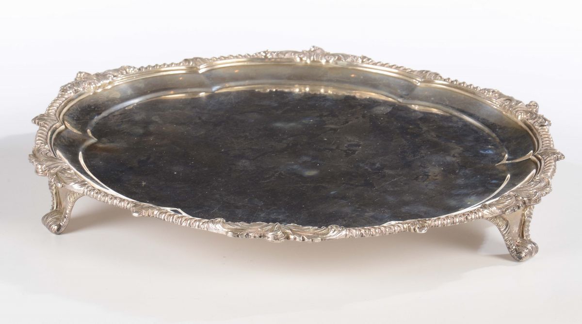 Alzata in Argento, Londra XX Secolo
