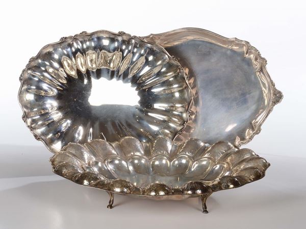 Lotto di oggetti in argento