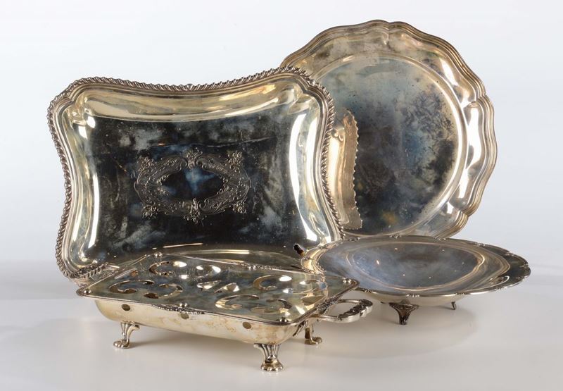 Lotto di oggetti in argento  - Asta Antiquariato - Cambi Casa d'Aste