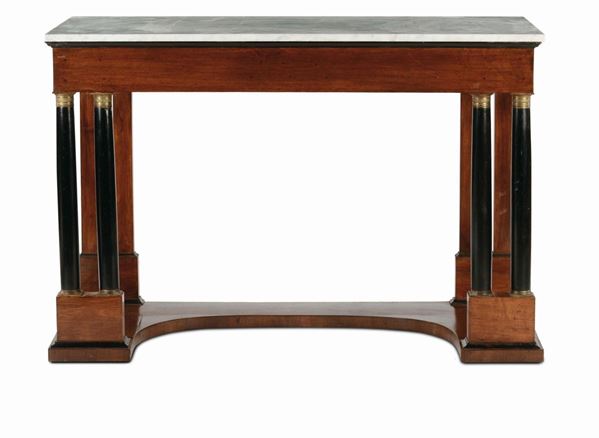 Coppia di console Impero lastronate, XIX-XX secolo