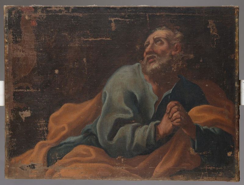 Scuola Italiana del XVIII secolo San Pietro  - Asta Antiquariato - Cambi Casa d'Aste