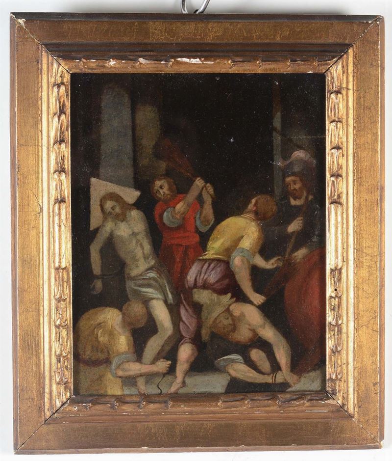 Scuola del XVIII secolo Martirio di Cristo  - Auction Fine Art - Cambi Casa d'Aste