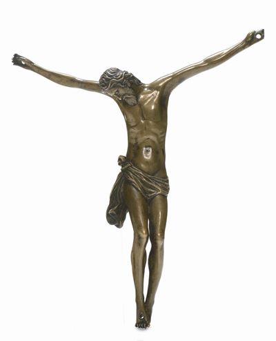 Cristo in Bronzo Dorato, XVIII Secolo