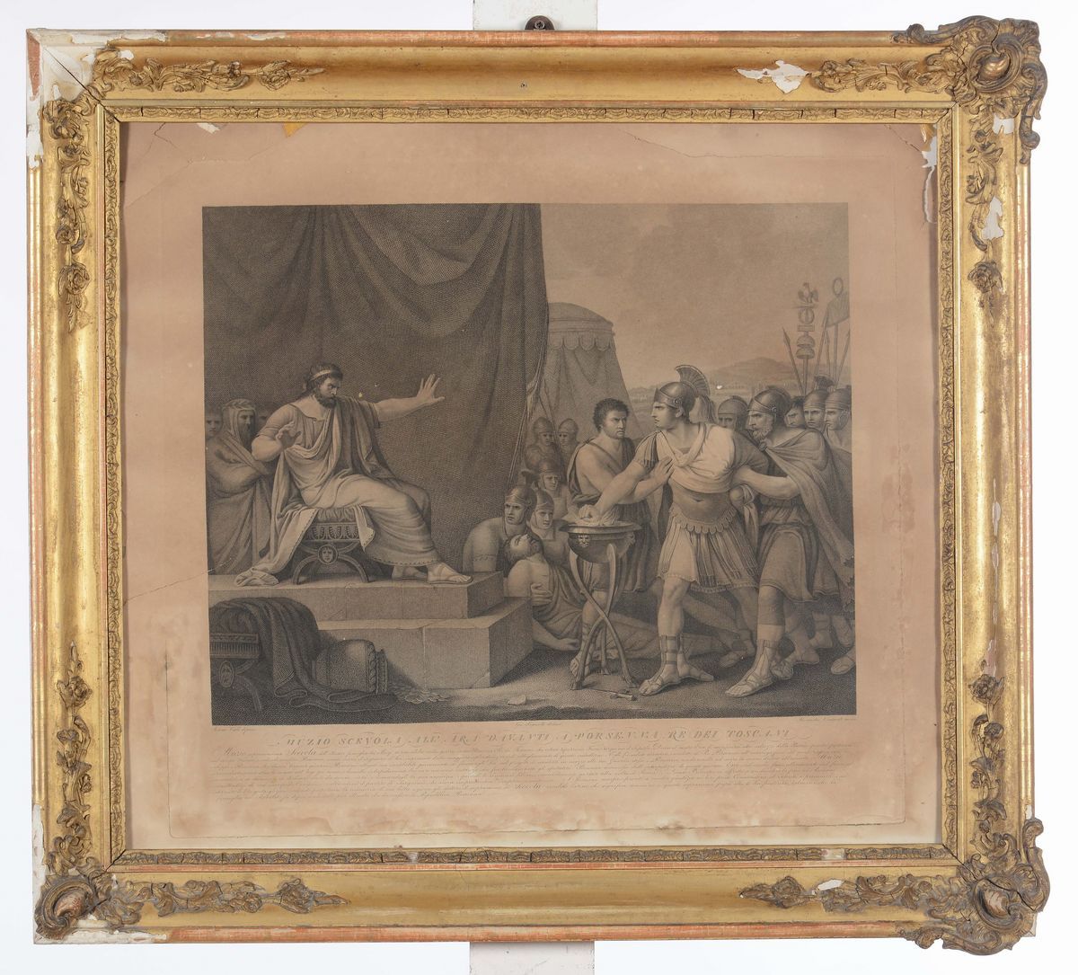 Coppia di Stampe con Scene Mitologiche, XIX Secolo