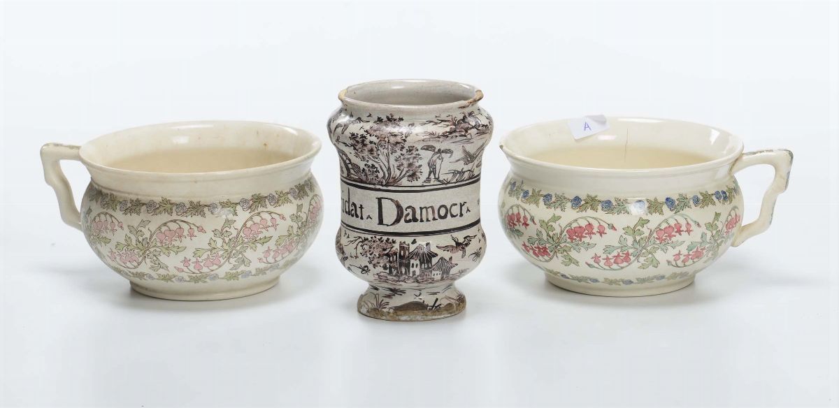Lotto di Oggetti in Ceramica