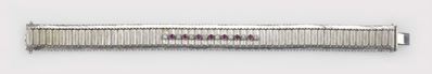 Bracciale con Diamanti e Rubini