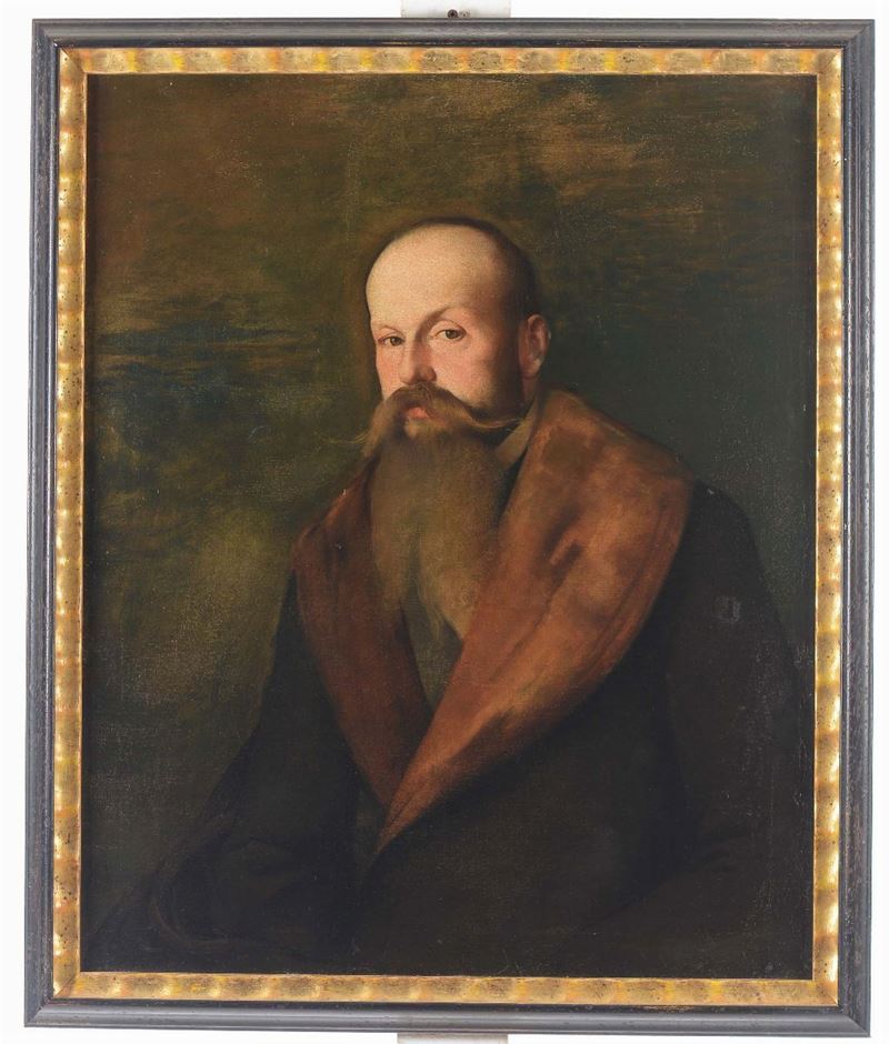 Anonimo del XIX secolo Ritratto di nobiluomo  - Auction Paintings Timed Auction - Cambi Casa d'Aste