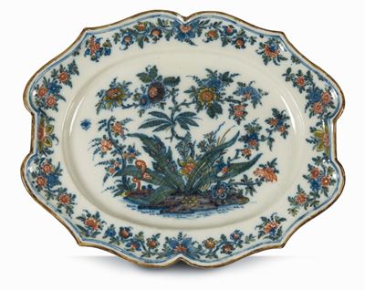 Vassoio Torino, Bottega di Giorgio Giacinto Rossetti, Circa Metà del XVIII Secolo