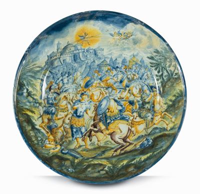 Vassoiogrande Bacile Savona, Fine XVII- Inizio XVIII Secolo
