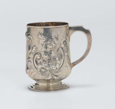 Boccale in Argento Sbalzato, Inghliterra 1877