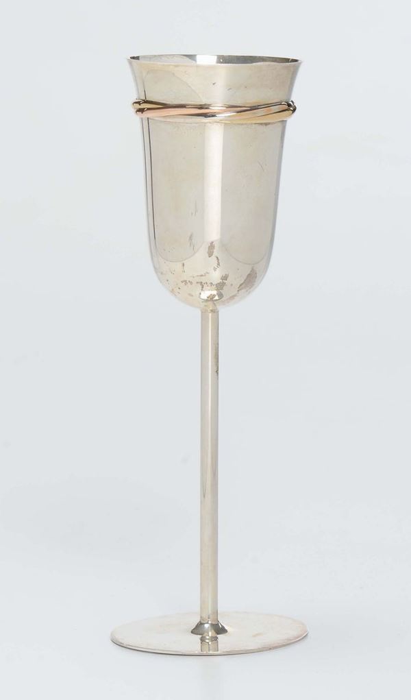 Calice in argento Cartier, XX secolo