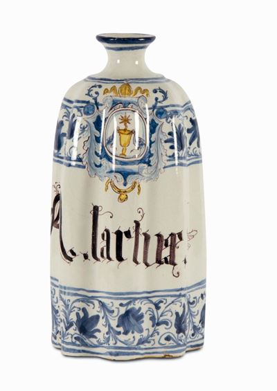 Rara Bottiglia Pavia (attr.), Bottega della Fine del XVII Secolo