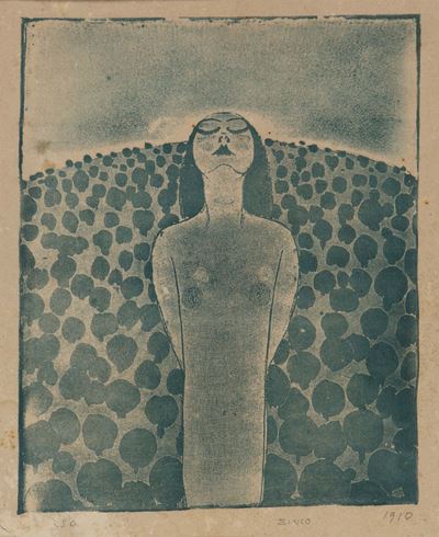 Casorati, Felice, Tre incisioni simboliste (tre composizioni)