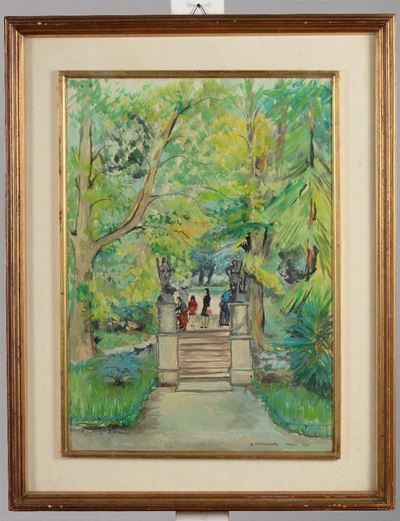 Giangiacomo Merli (1916-?)paesaggio, 1973