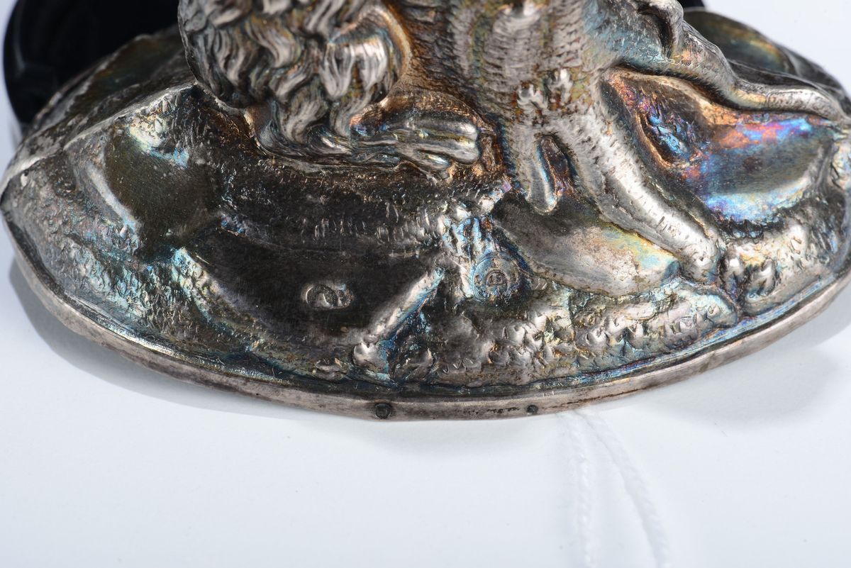Tre Figure Diverse in Argento, XX Secolo