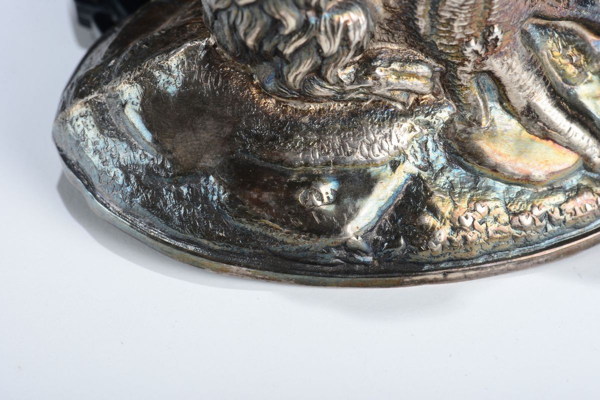 Tre Figure Diverse in Argento, XX Secolo