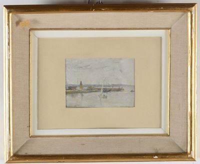 Gianni Brumatti (1901-1988)veduta di Trieste