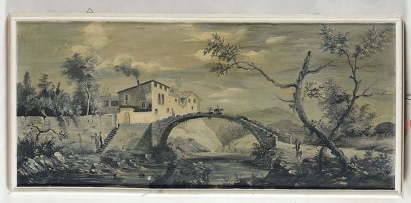 Scuola del XVIII-XIX secolo Paesaggio