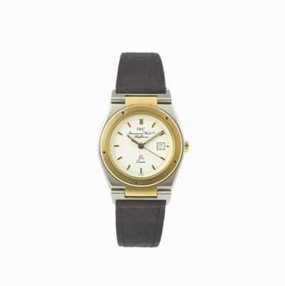 Iwc, Ingenieur Sl, Orologio da Polso, in Acciaio e Oro, Impermeabile, al Quarzo con Datario e Chi...