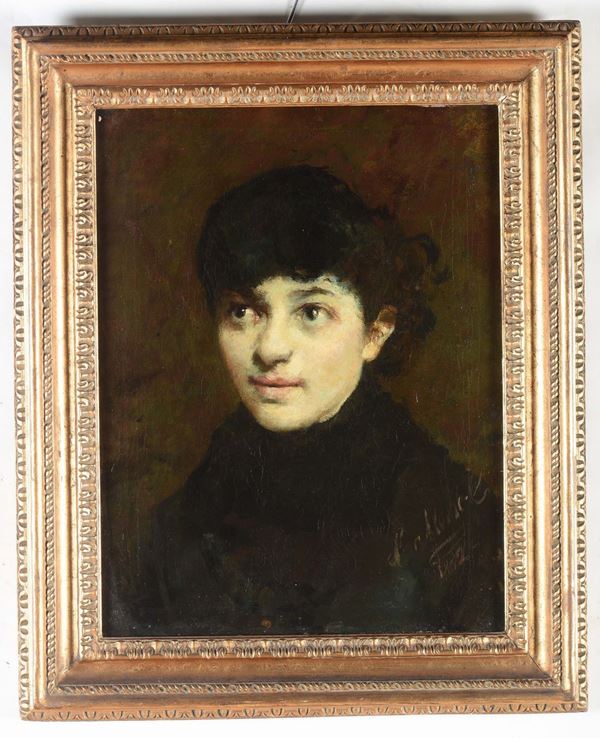 Anonimo del XIX secolo Ritratto femminile