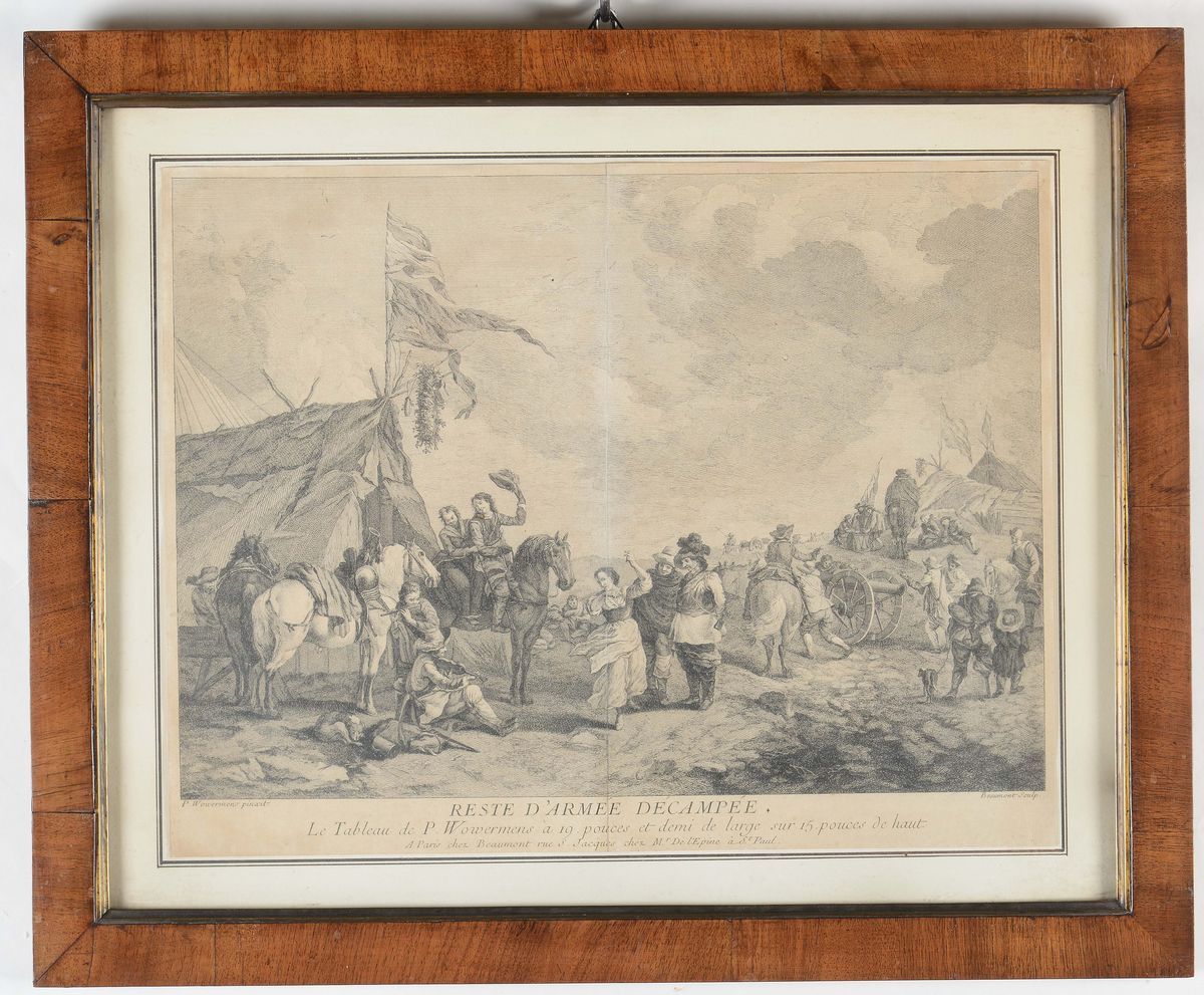 Lotto di Tre Stampe, XVIII-XIX Secolo