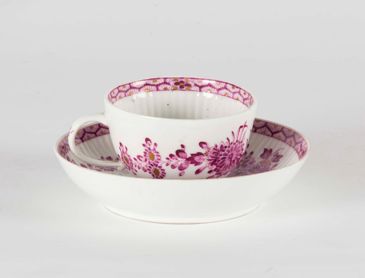 Tazza con Piattino Meissen, 1765 Circa.