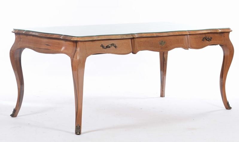 Diplomatica in legno lastronato, XX secolo  - Asta Antiquariato - Cambi Casa d'Aste