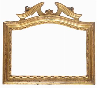 Cornice Sagomata ed Interamente Dorata, Bologna XVIII Secolo