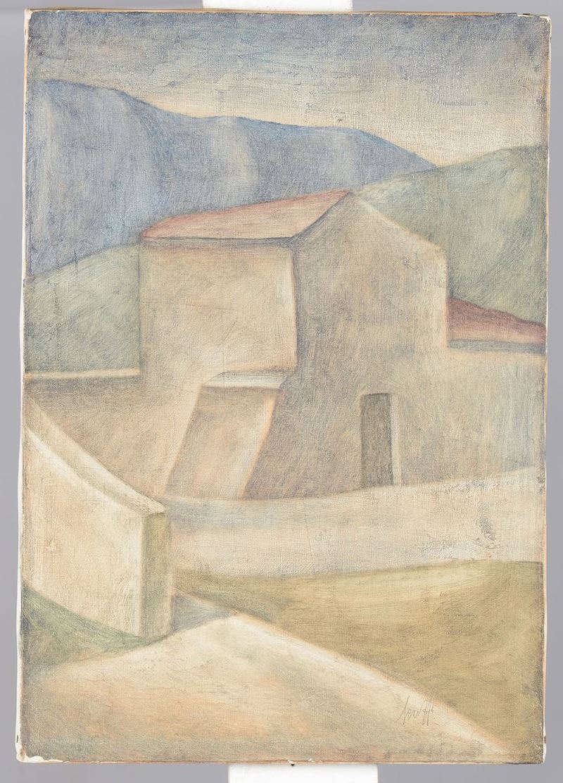 Marcello Scuffi (1948) Paesaggio  - Auction Fine Art - Cambi Casa d'Aste