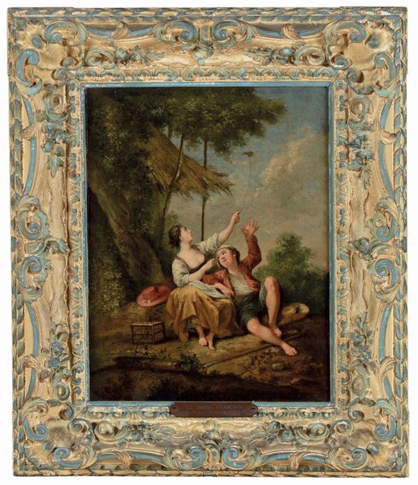Francois Lemoyne (Parigi 1688-1737) Scene galanti