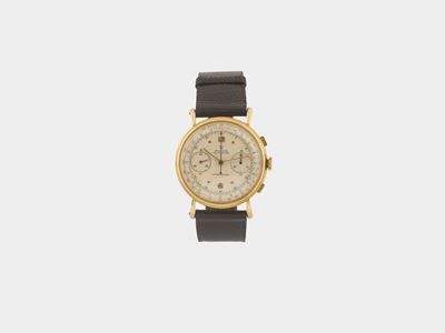 Rolex, Chronographe, Anti-magnétique, Cassa No. 616978, Ref. 4062, Orologio da Polso, in Oro Gial...