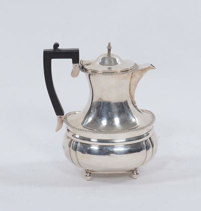 Caffettiera in Argento, Inghilterra, XX Secolo