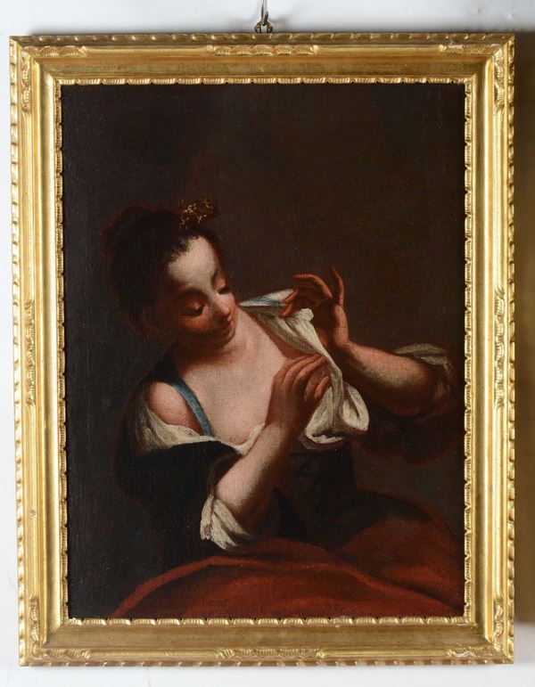 Scuola Francese della fine del XVIII secolo Due Ritratti