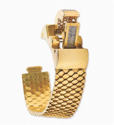Van Cleef & Arpels. Orologio per Signora con Diamanti