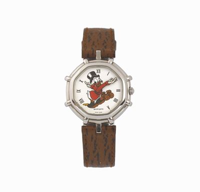 Gerald Genta, Walt Disney – Paperon dei Paperoni, Cassa No.63704, Ref. G.2850.7, Orologio da Donn...