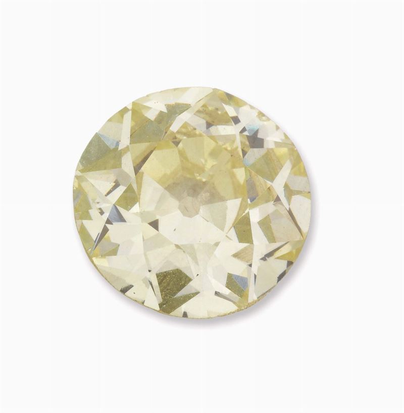 Unmounted old-cut diamond weighing 11,33 carats. R.A.G report n° DR11002/16  - Auction Fine Jewels - I - Cambi Casa d'Aste