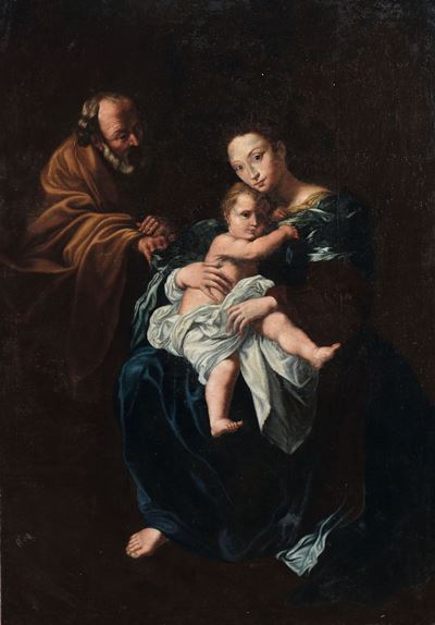 Scuola Fiamminga del XVII Secolosacra Famiglia
