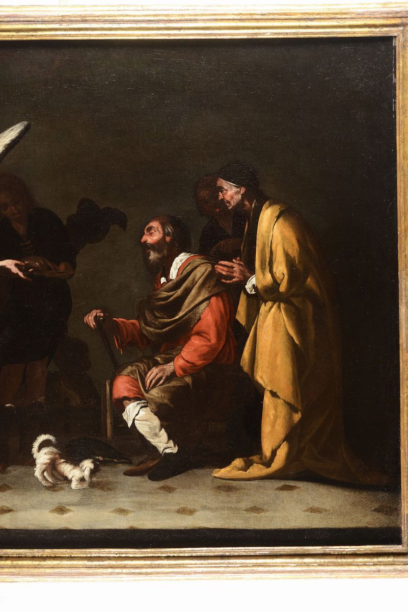 Bernardo Cavallino (napoli 1616 - 1656)guarigione di Tobia
