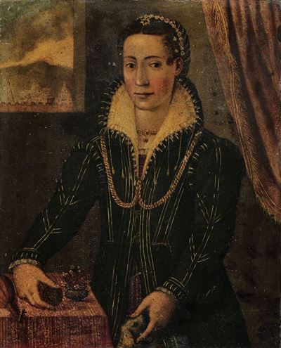 Scuola del XVI Secoloritratto di Nobildonna