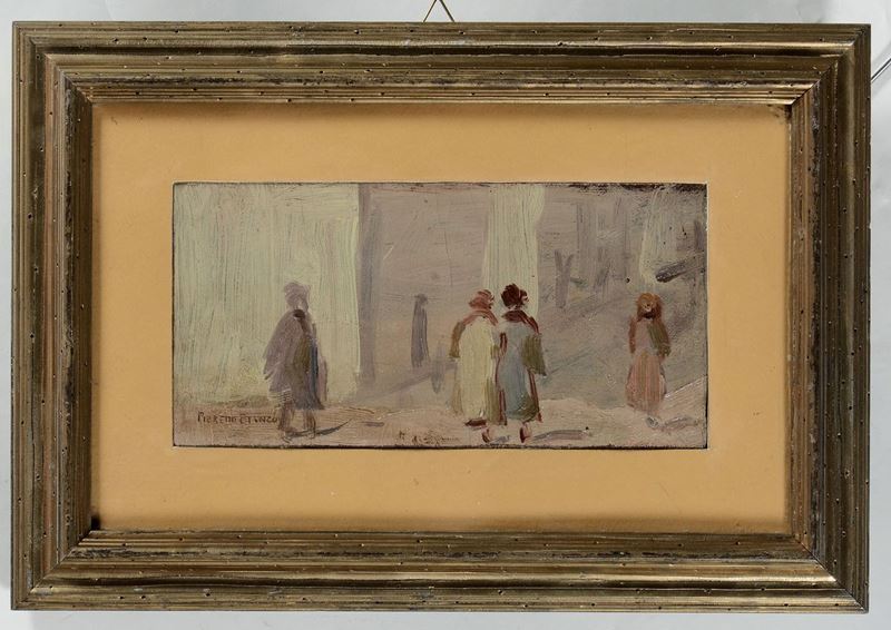 Pieretto Bianco (1875-1937) Figure  - Auction 19th and 20th Century Paintings - Cambi Casa d'Aste