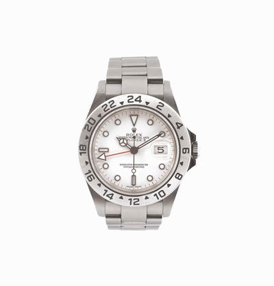 Rolex, Oyster Perpetual Date, Explorer II, Superlative Chronometer, Officially Certified, Cassa N...