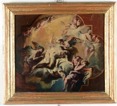 Carlo Innocenzo Carloni (lombardia 1686 - Como 1775)compianto Celeste