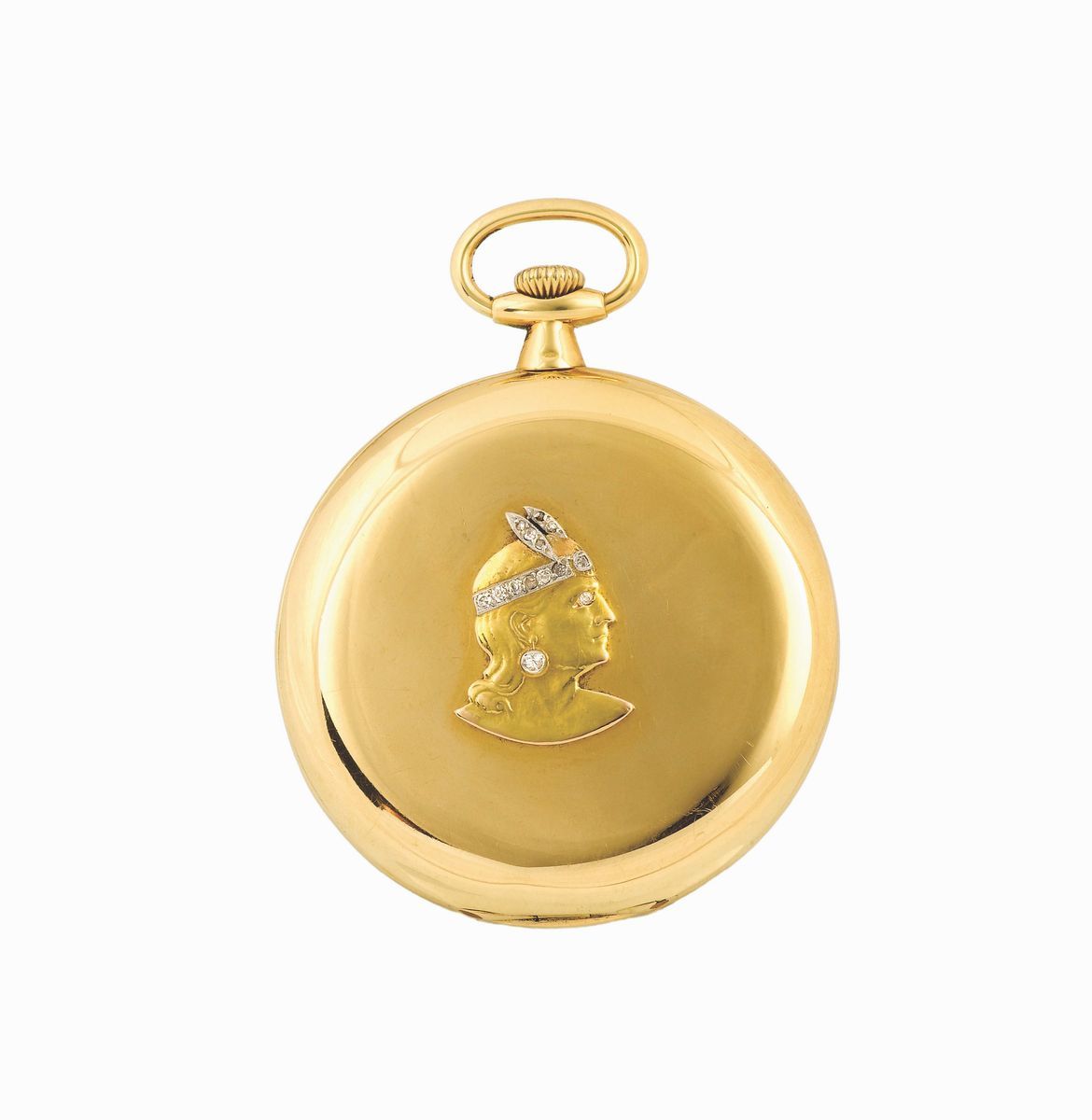 Patek Philippe, Geneve, Cassa No. 282177, Movimento No. 184785, Orologio da Tasca in Oro Giallo 1...