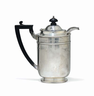 Caffettiera in Argento, Inghilterra XX Secolo