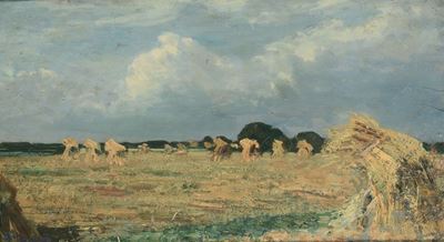 Beppe Ciardi (1875-1932)paesaggio di Campagna