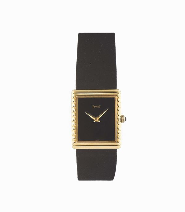PIAGET, Ref. 91490, orologio da polso, da donna, in oro giallo 18K. Realizzato nel 1990 circa