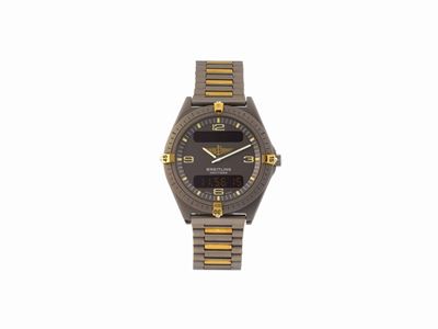 Breitling, Aerospace, Titanium And Gold, Case No. 80360, Orologio da Polso, in Titanio e Oro, al ...